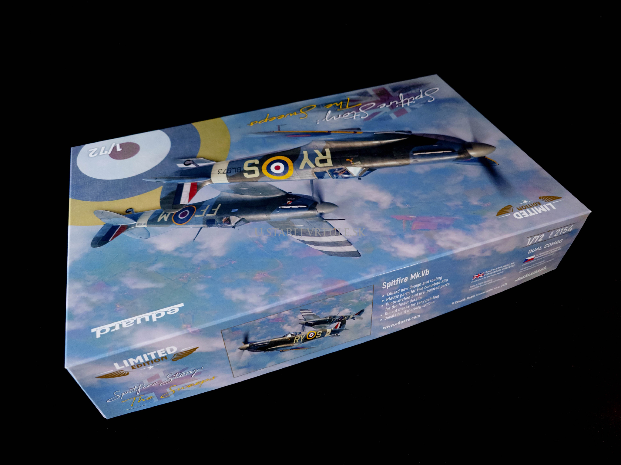Spitfire Story: The Sweeps (Spitfire Mk.V b) Dual Combo 1/72