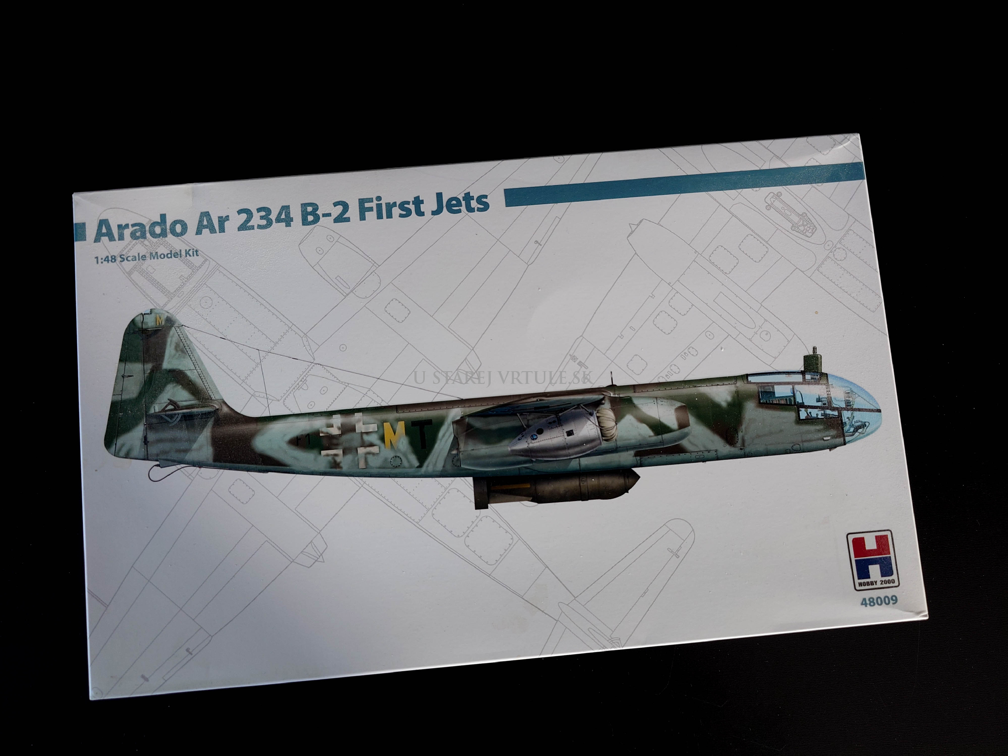 Arado 234 B-2 First Jets 1/48 - rozbalený