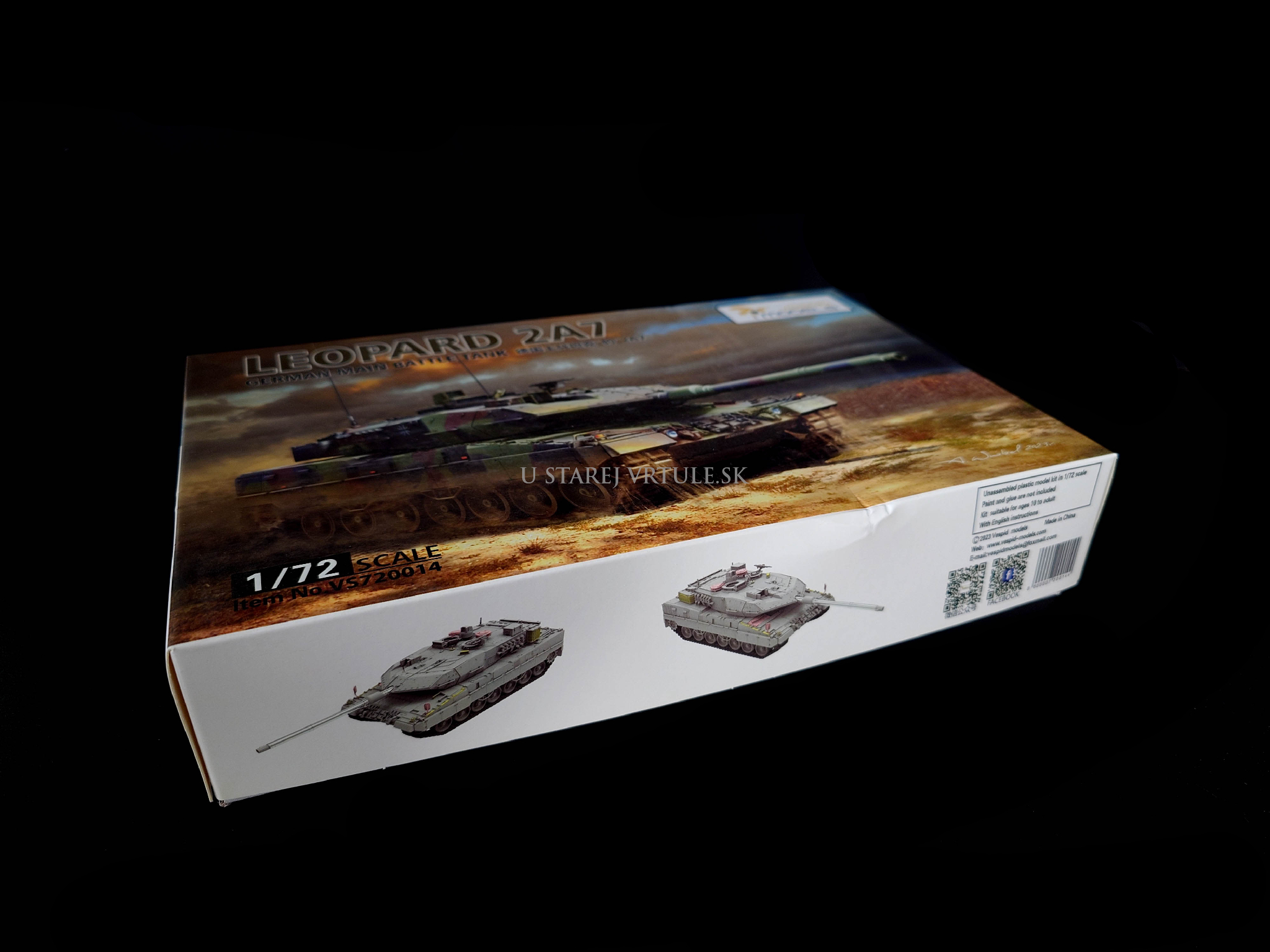 Leopard 2A7 German Main Battle Tank 1/72