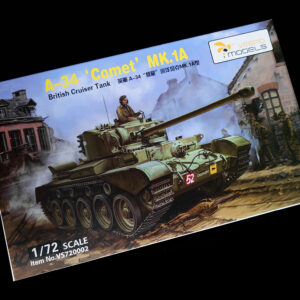 British cruiser tank A-34 Comet Mk 1A 1/72 – Obrázok 1