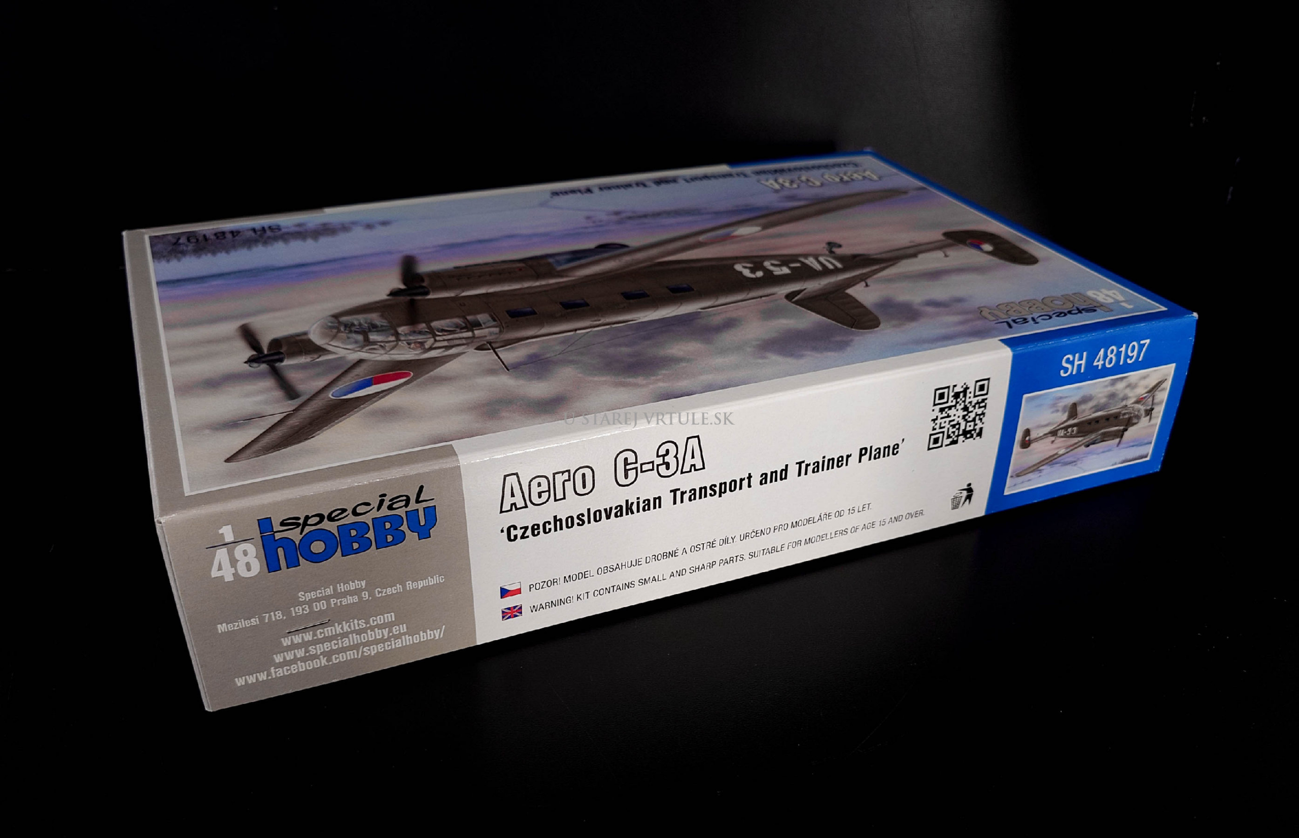 Aero C-3A 'Czechoslovakian Transport and Trainer Plane' 1/48