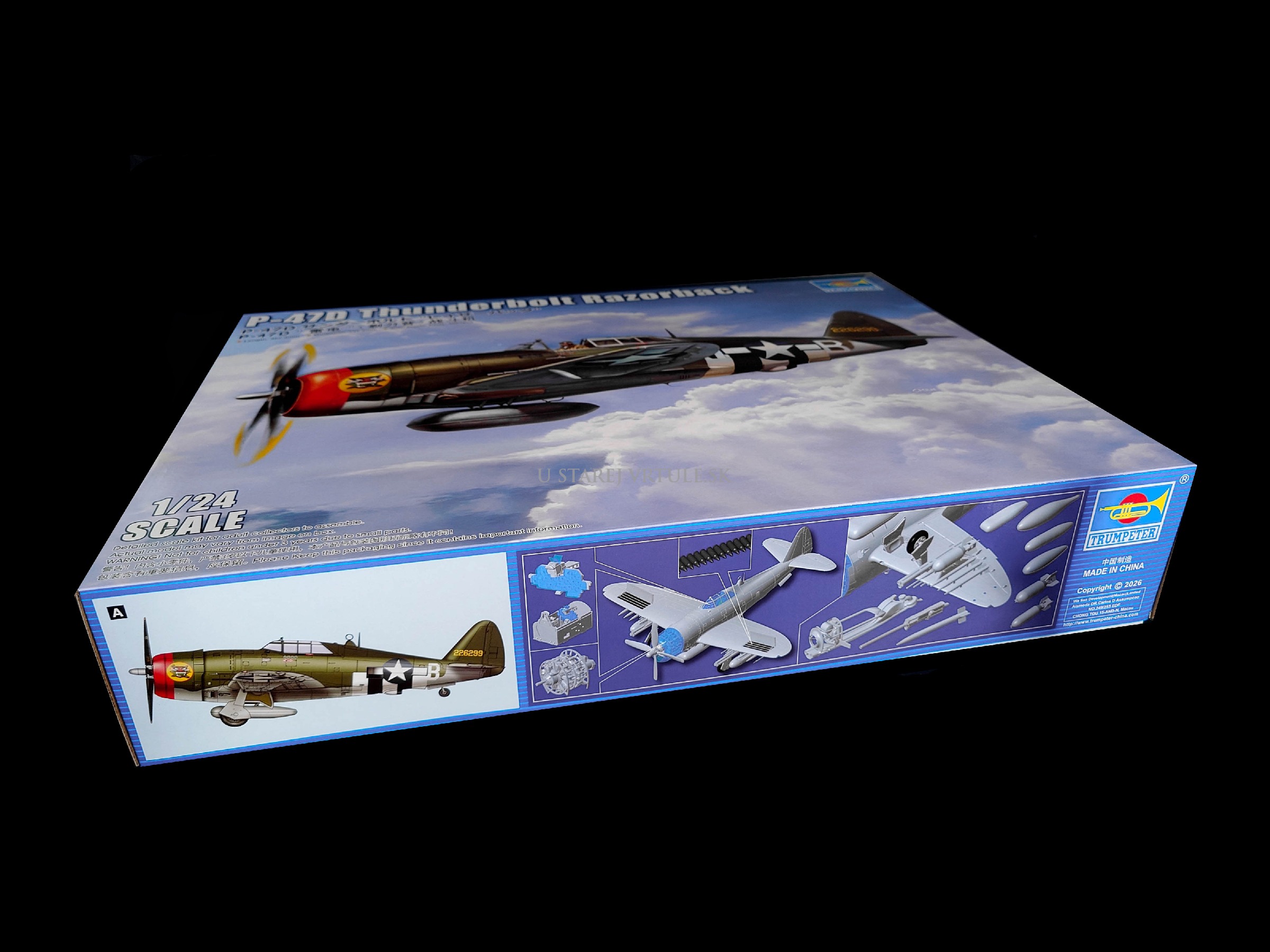 P-47D Thunderbolt Razorback 1/24