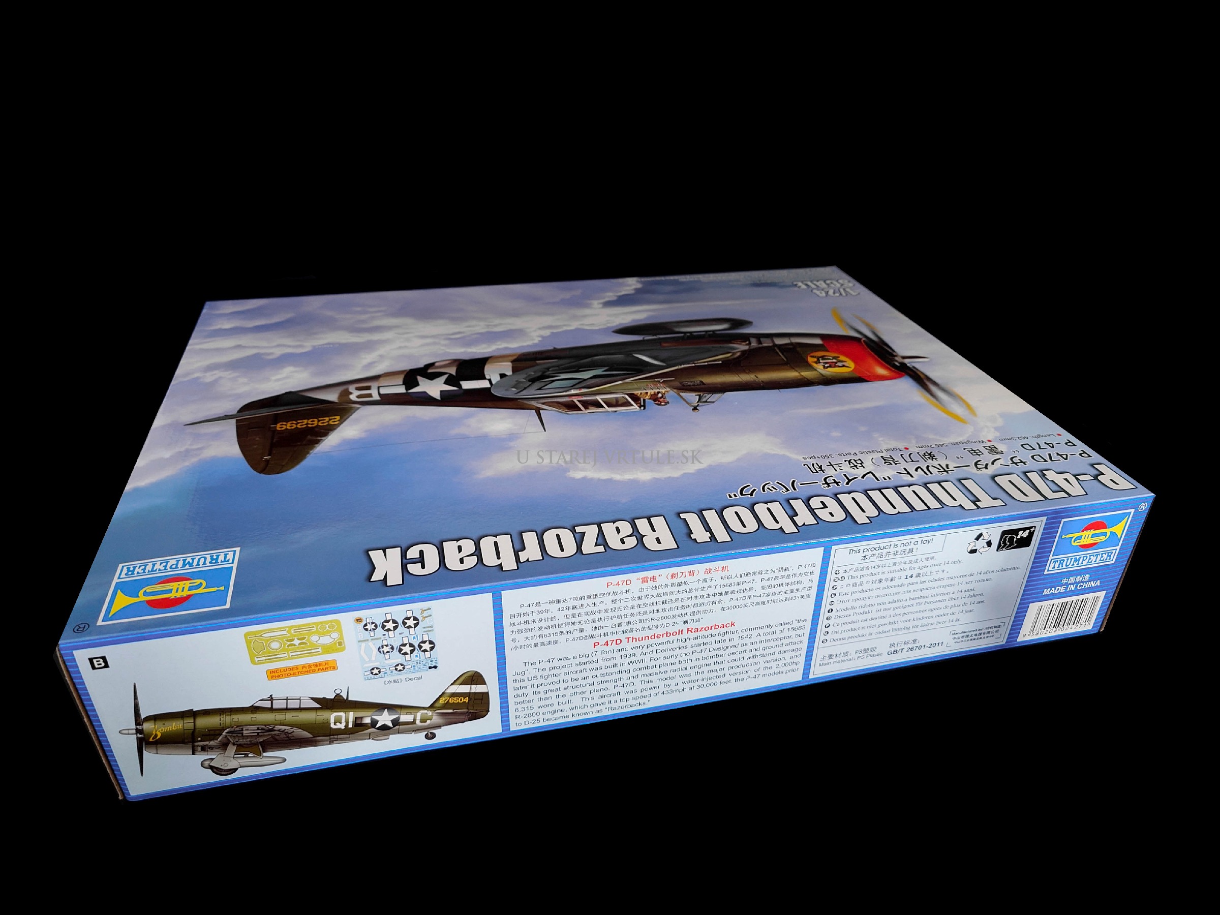 P-47D Thunderbolt Razorback 1/24
