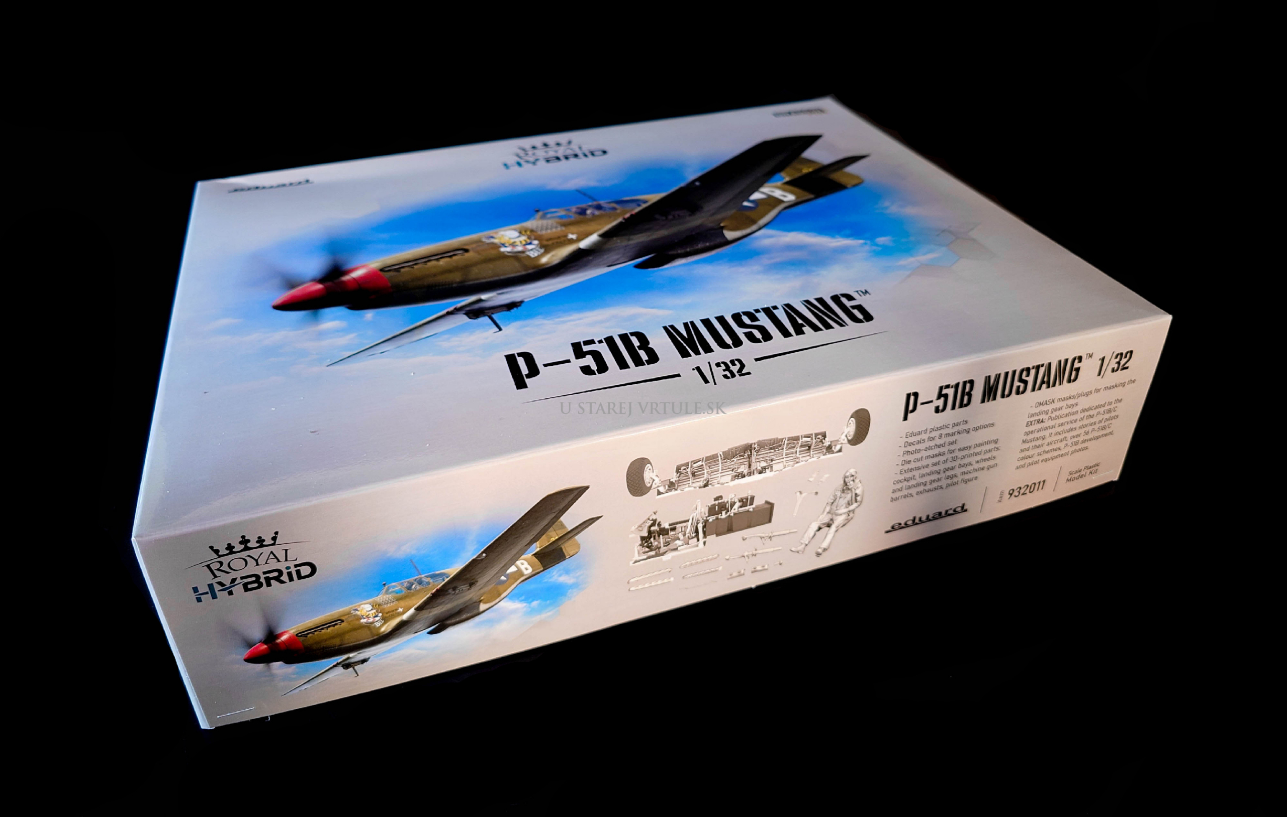 P-51B Mustang Royal Class HYBRID 1/32 – Obrázok 4
