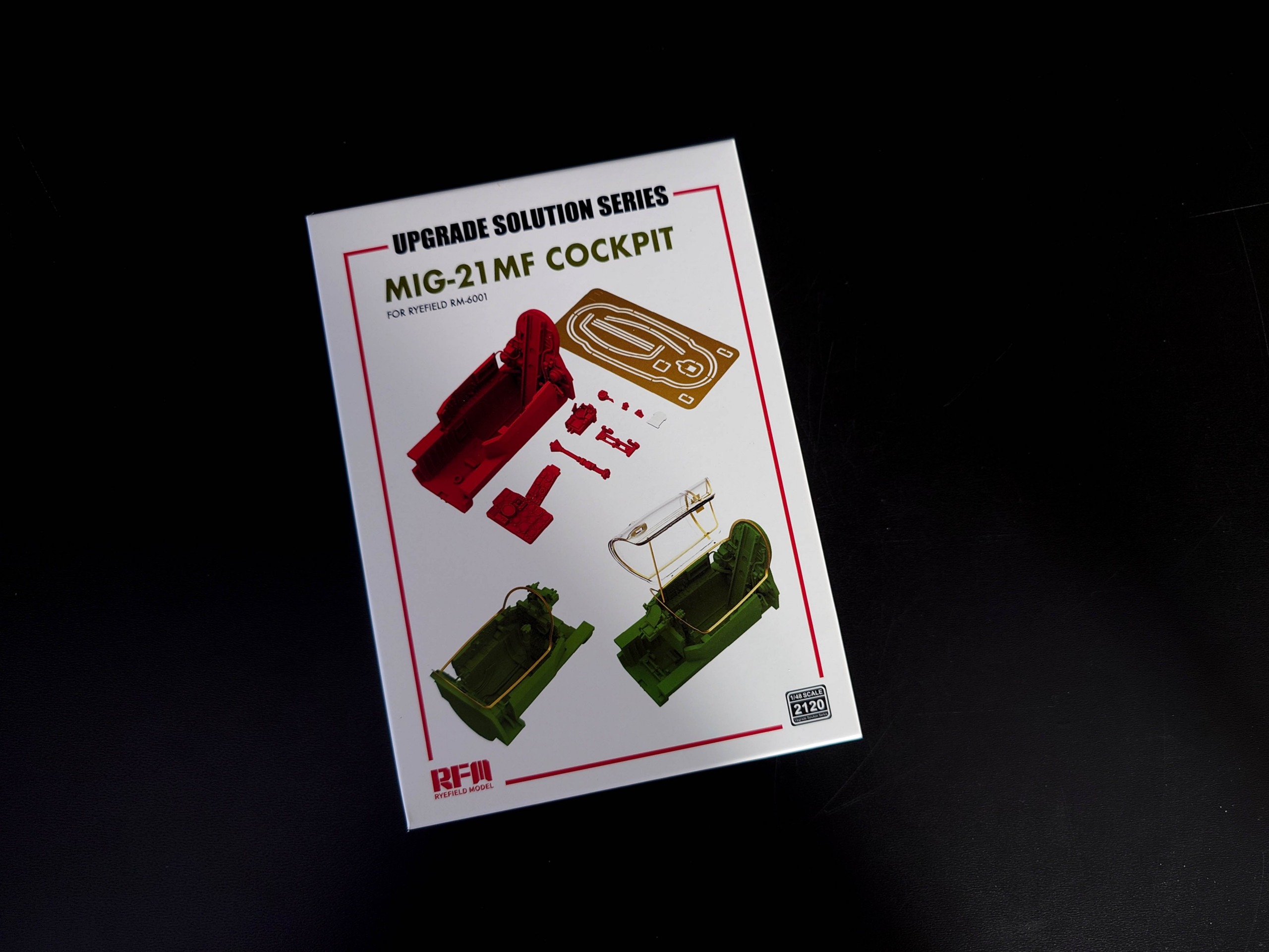 Upgrade Set for Mig-21MF - Cockpit 1/48 (RFM)