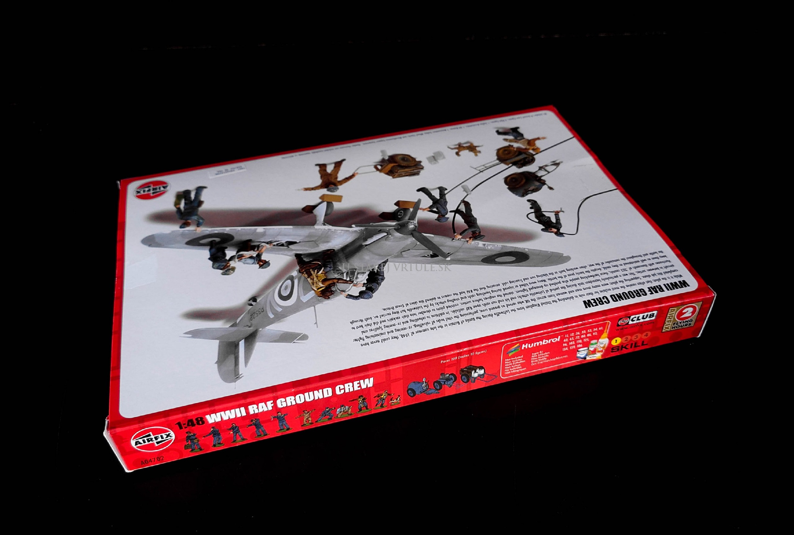 WWII RAF Ground Crew 1/48 - rozbalený