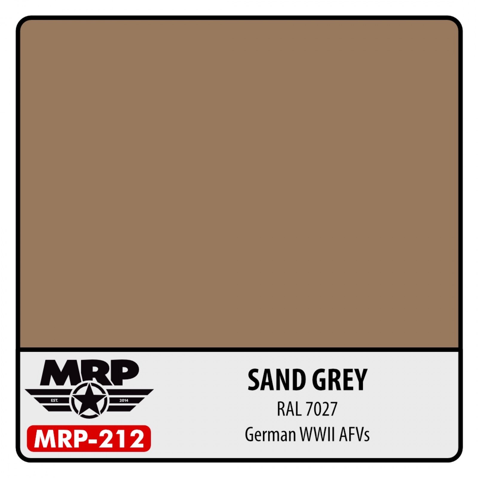 MRP-212 SAND GREY RAL 7027