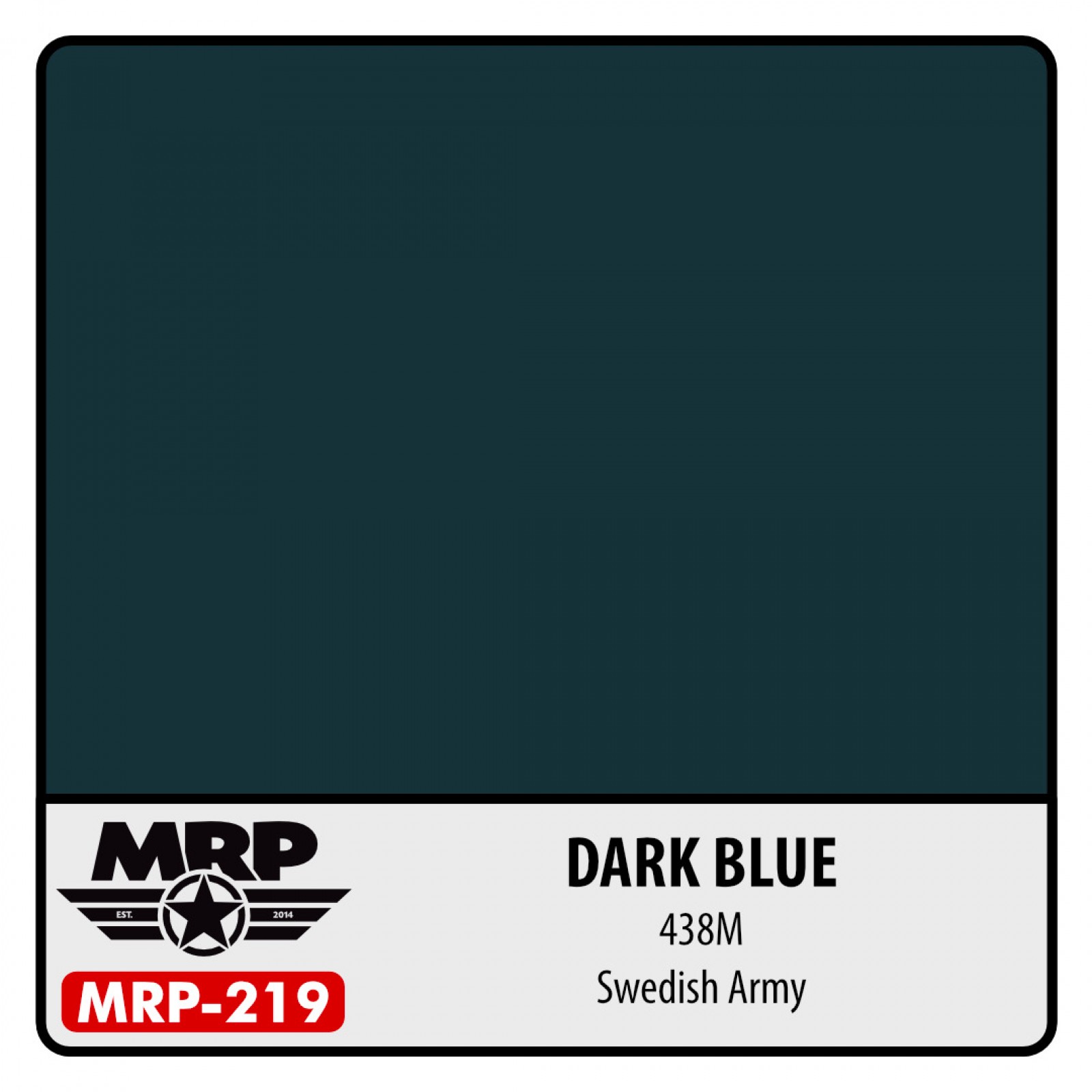 MRP-219 DARK BLUE 438M (Swedish Army)