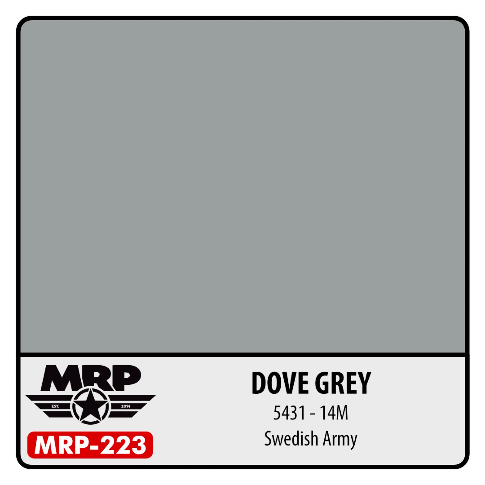 MRP-223 DOVE GREY 5431-14M (Swedish Army)