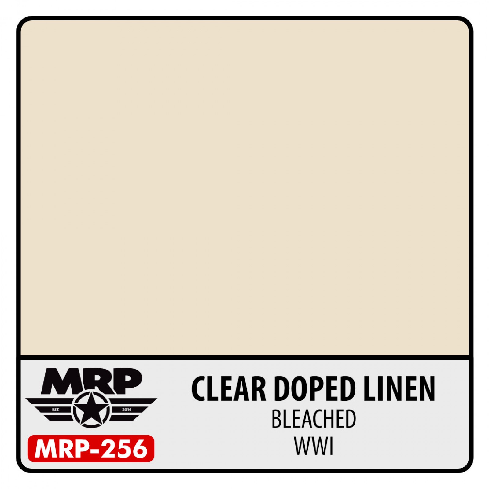 MRP-256 Clear Doped Linen BLEACHED WWII