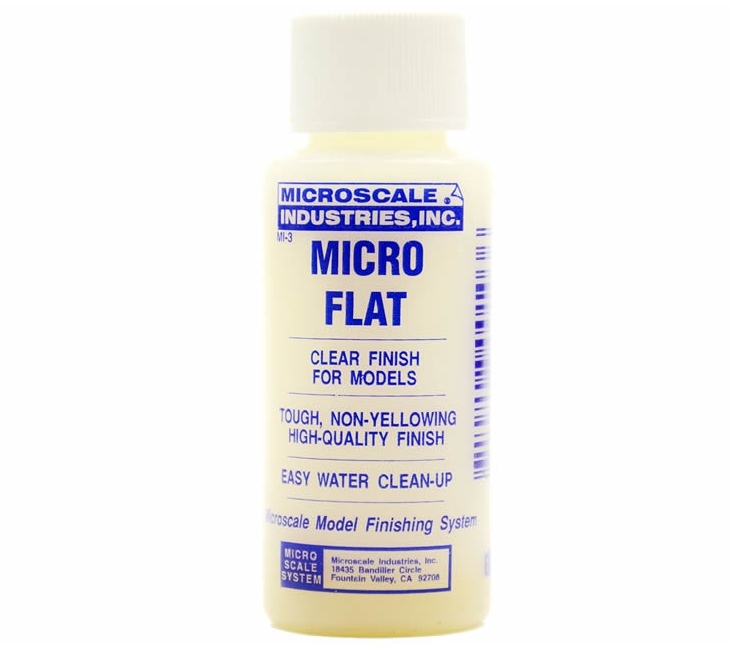 Micro Coat Flat - Clear Finish For Models