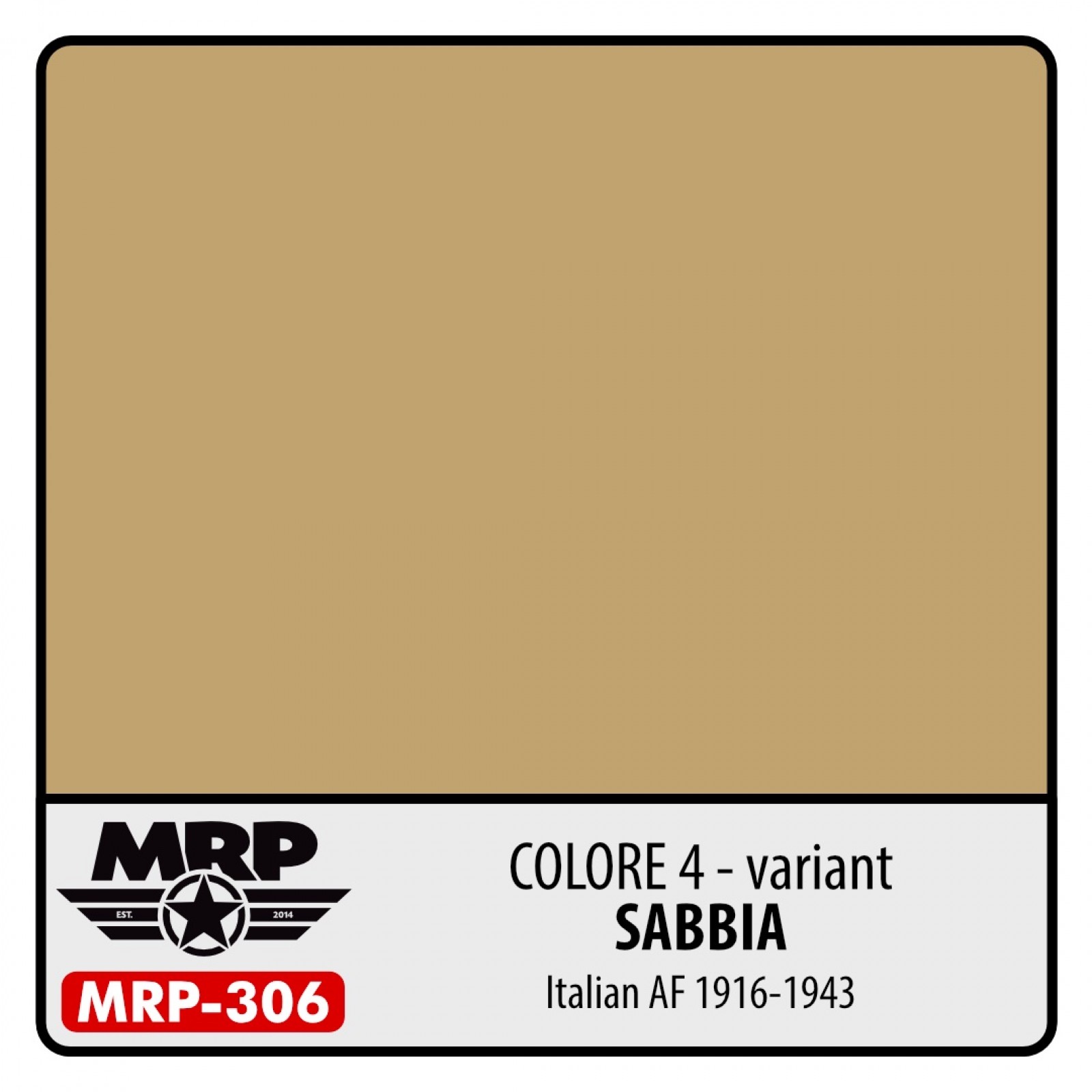 MRP-306 Colore 4 Variant SABBIA (Italian AF 1916 - 1943)