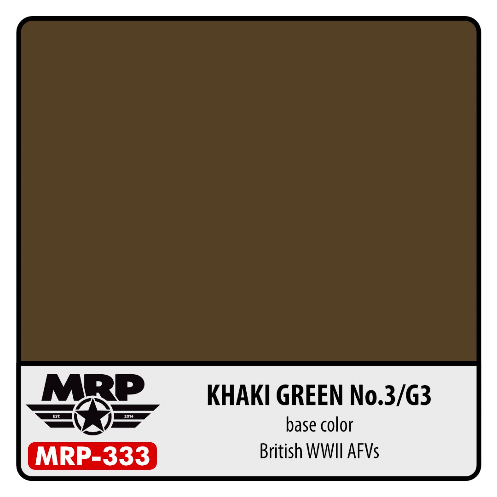 MRP-333 KHAKI GREEN No.3/G3 Base Color