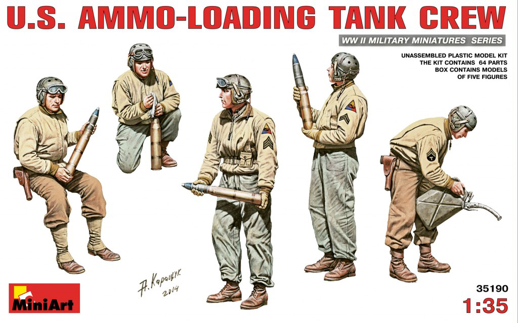 U.S. Ammo-Loading Tank Crew 1/35