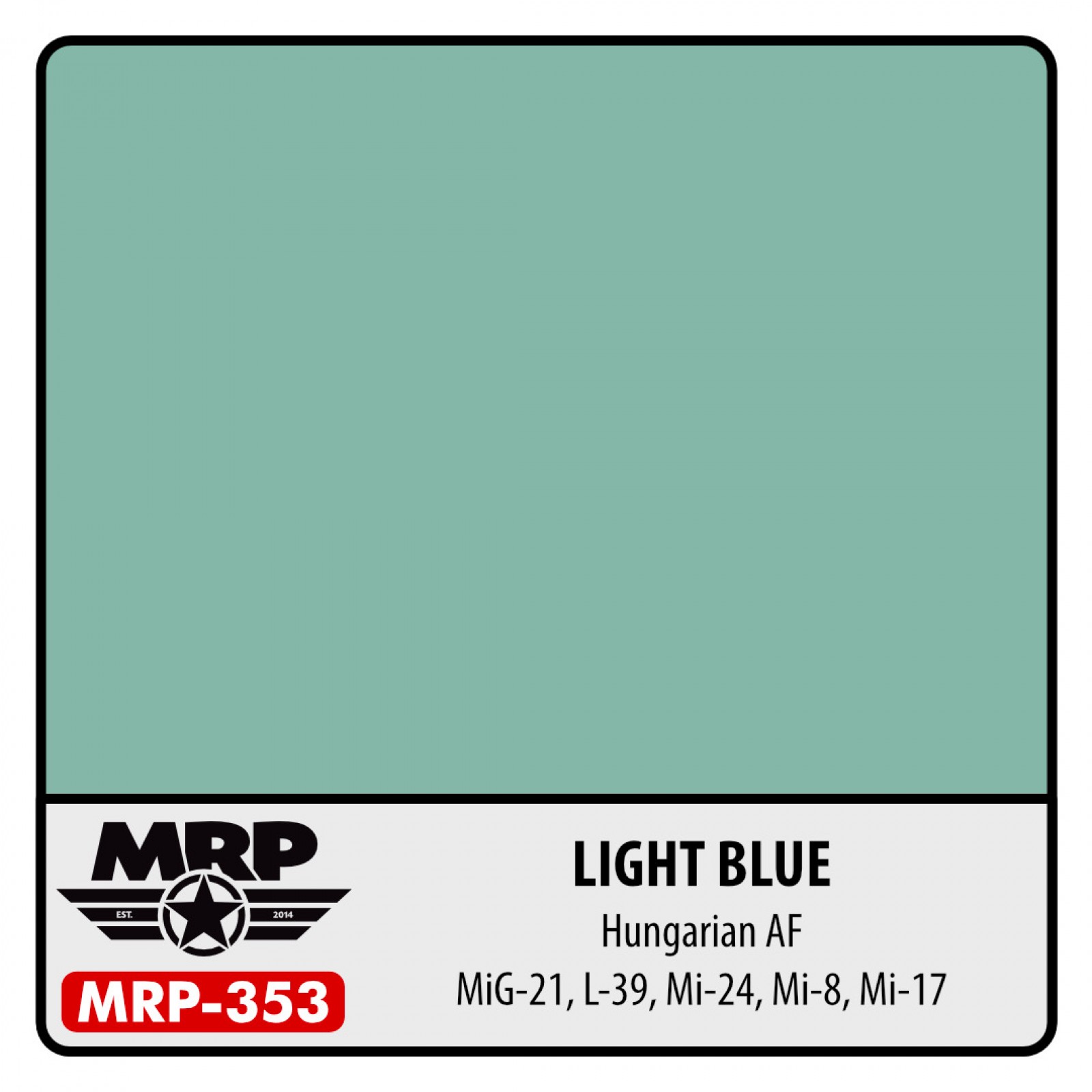 MRP-353 LIGHT BLUE Hungarian AF Mig-21, L-39, Mi-24, Mi-8, Mi-17