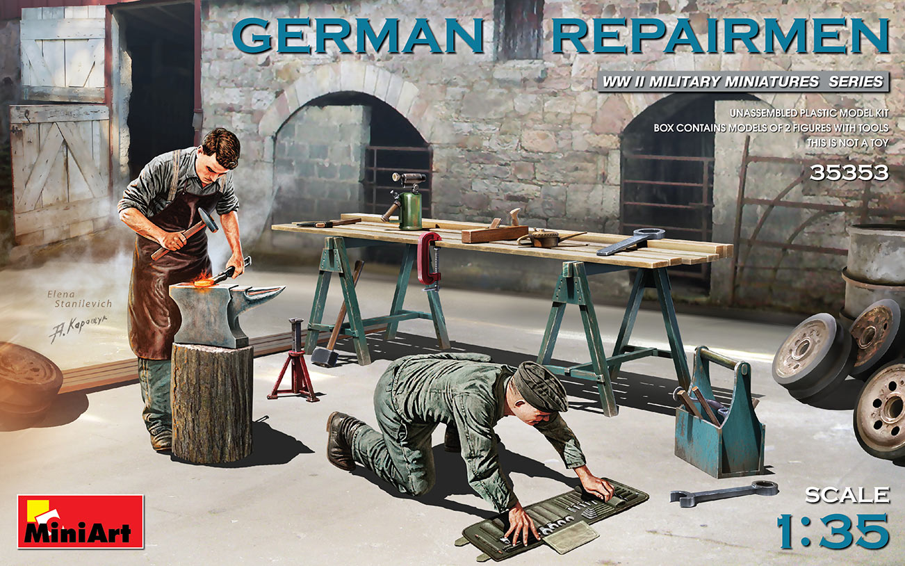 German Repairmen 1/35