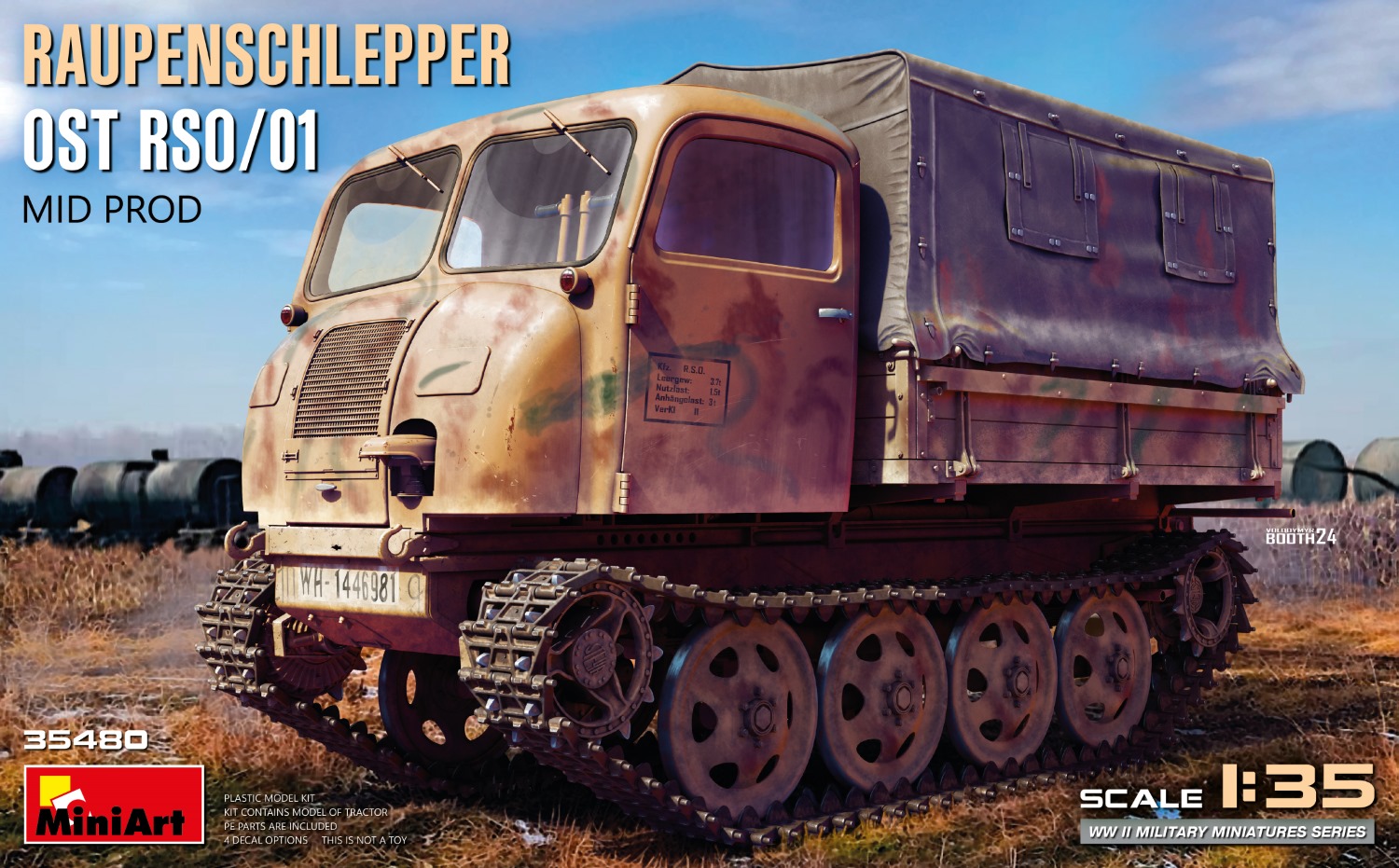 Raupenschlepper Ost RSO/01 Mid Prod. 1/35
