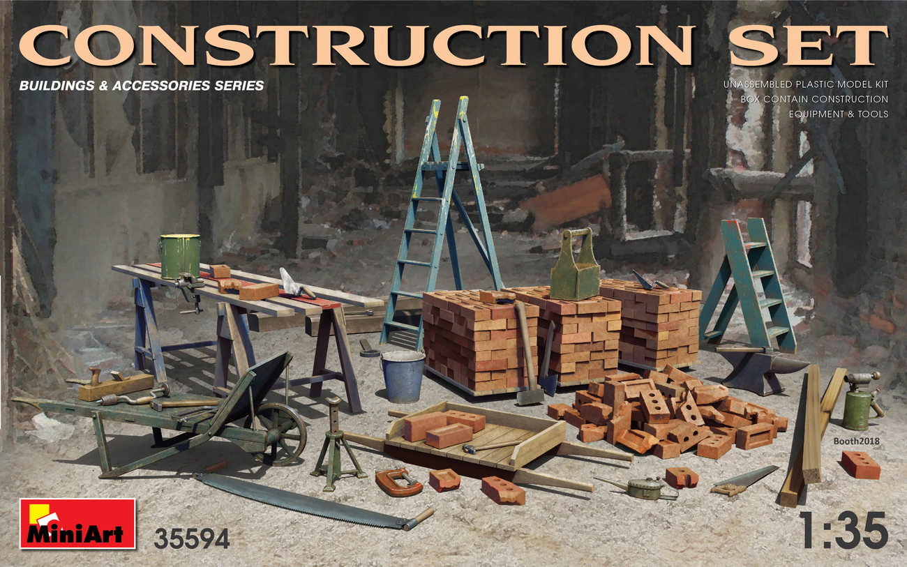 Construction Set (Building & Accessories Series) 1/35