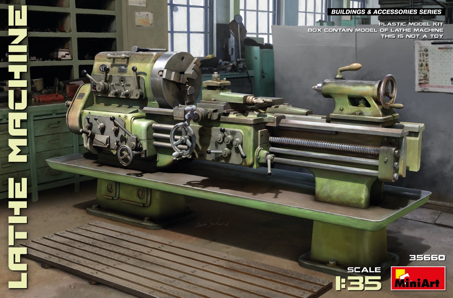 Lathe Machine 1/35