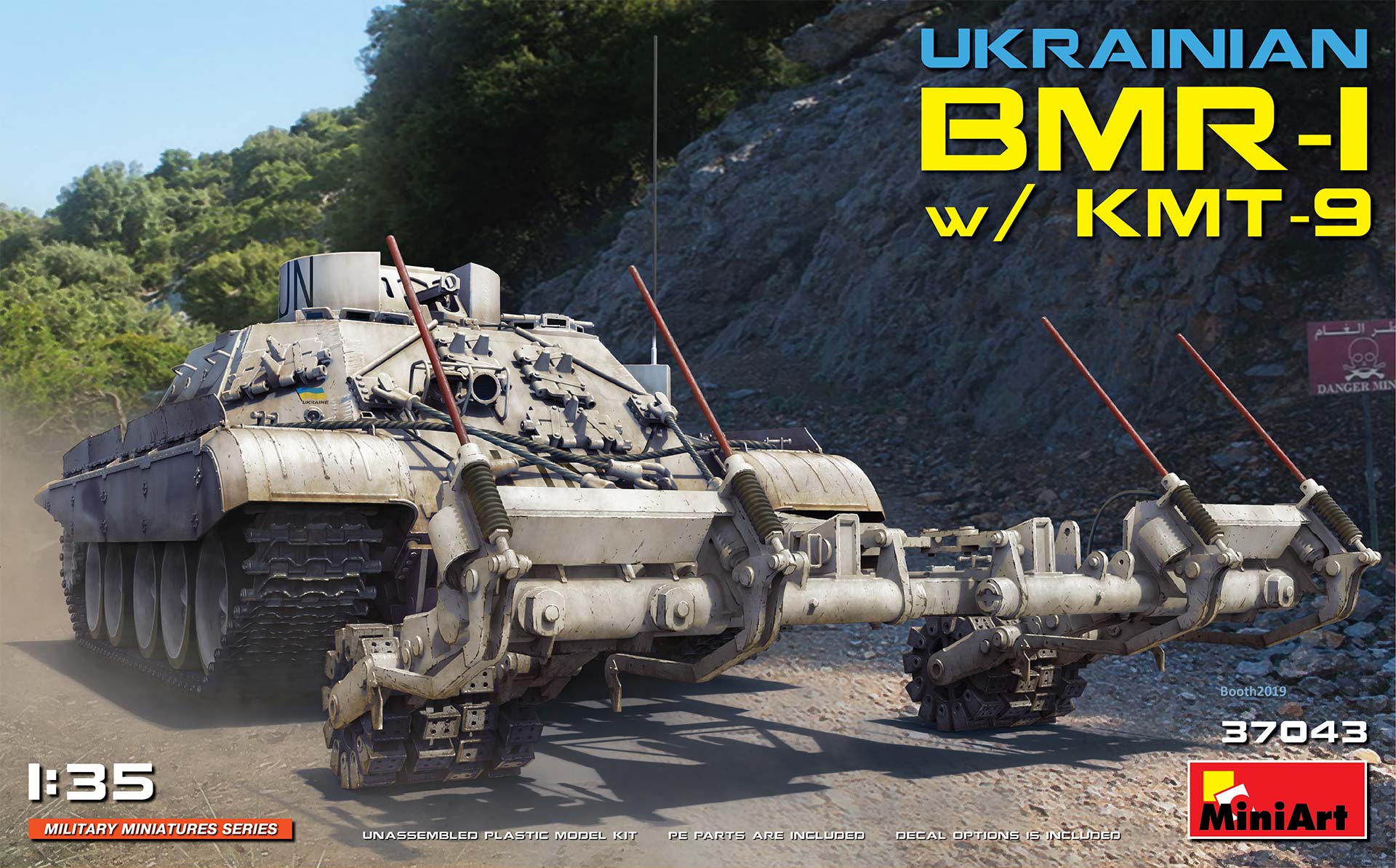 Ukrainian BMR-1 with KMT-9 1/35