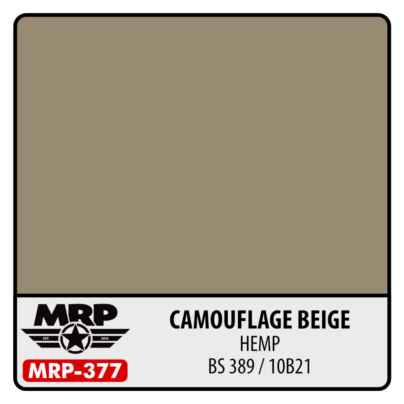 MRP-377 CAMOUFLAGE BEIGE HEMP BS389 / 10B21