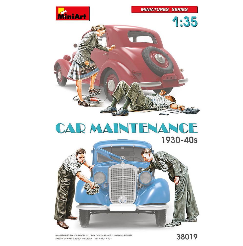 Car Maintenance 1930-40s 1/35
