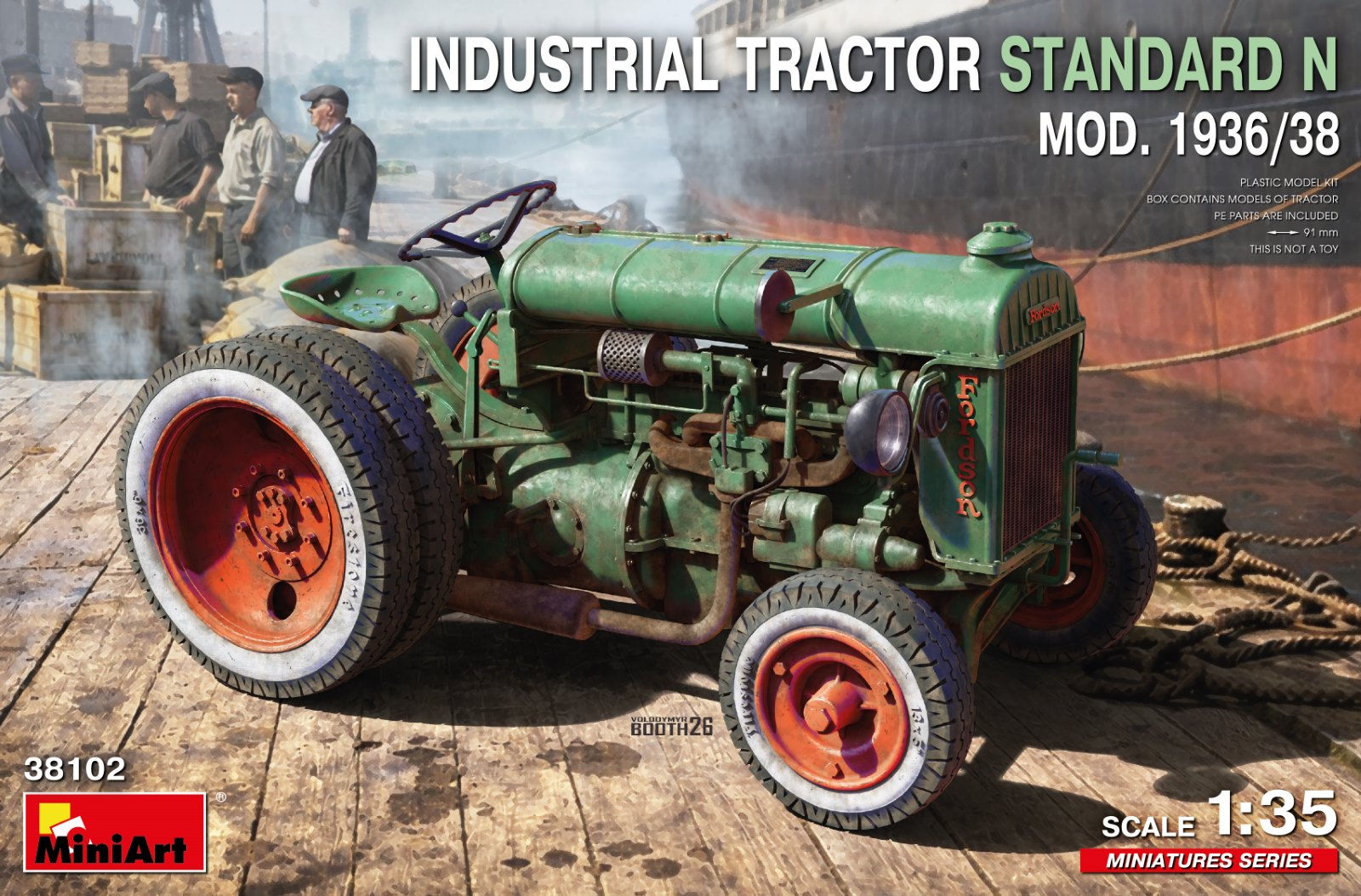 Industrial Tractor Standard N Mod. 1936/38 1/35