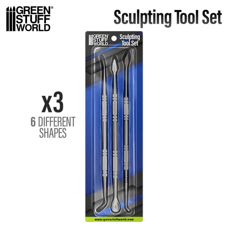 Sculpting Tool Set 3x