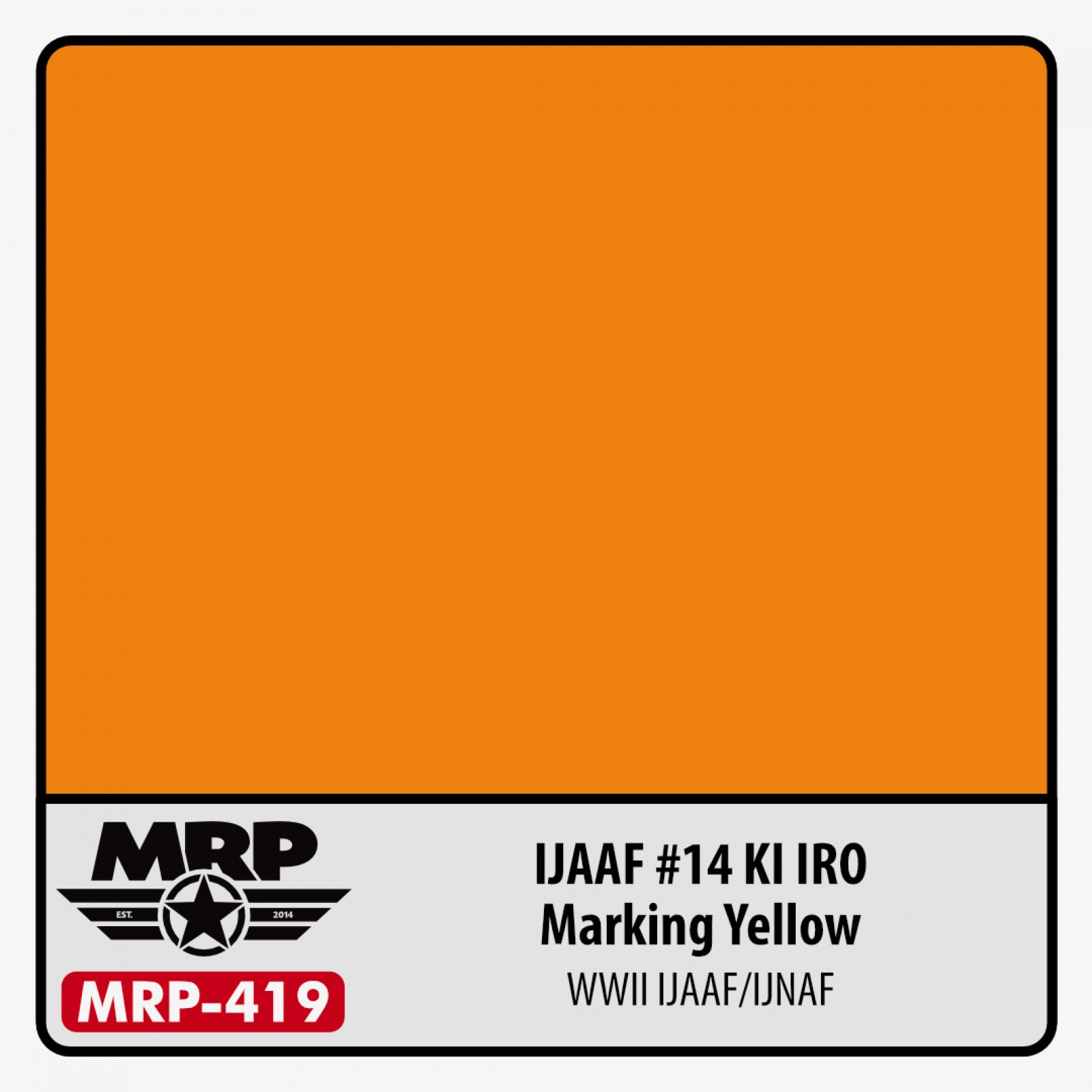 MRP-419 IJAAF #14 Ki Iro (Marking Yellow)