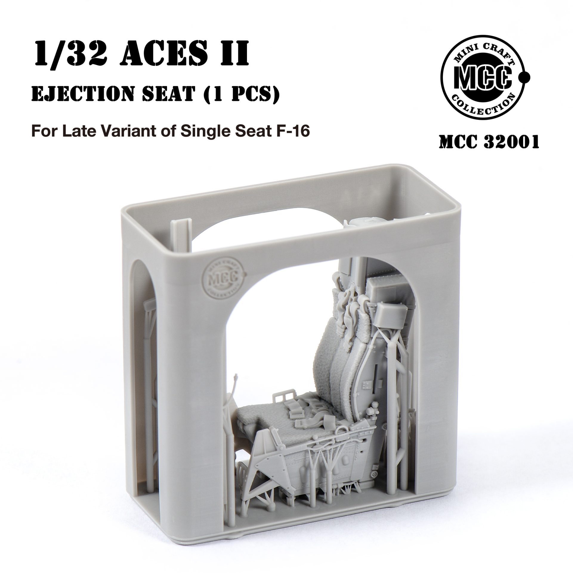 ACES II Ejection Seat for F-16 Single-seat Variant Late (1pcs) 1/32
