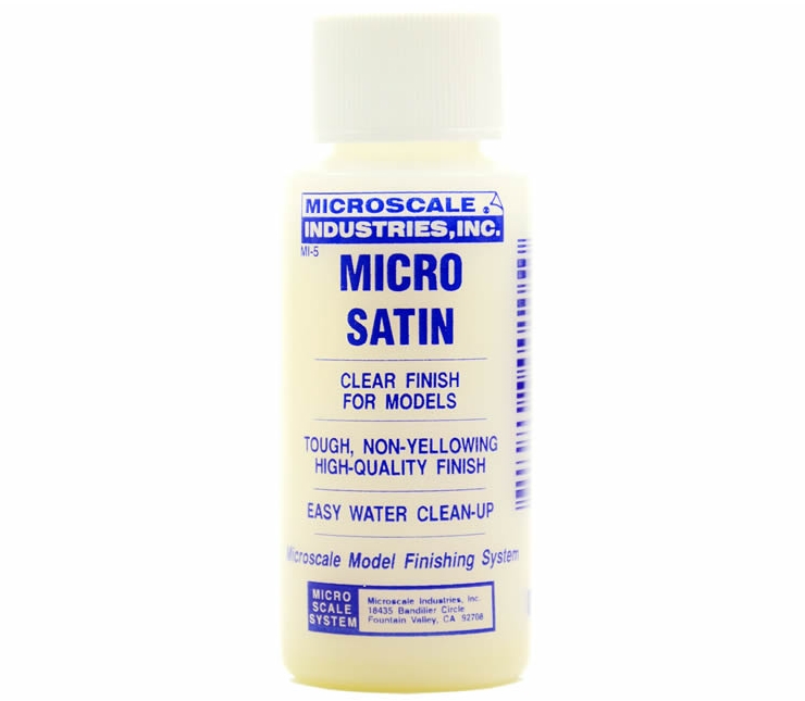 Micro Coat Satin - Clear Finish For Models