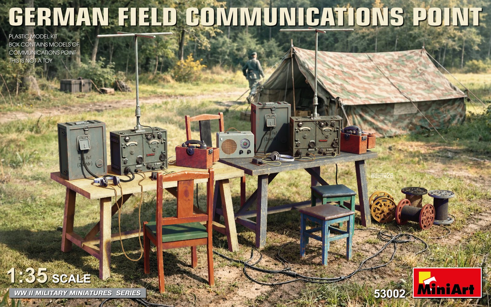 German Field Communications Point 1/35