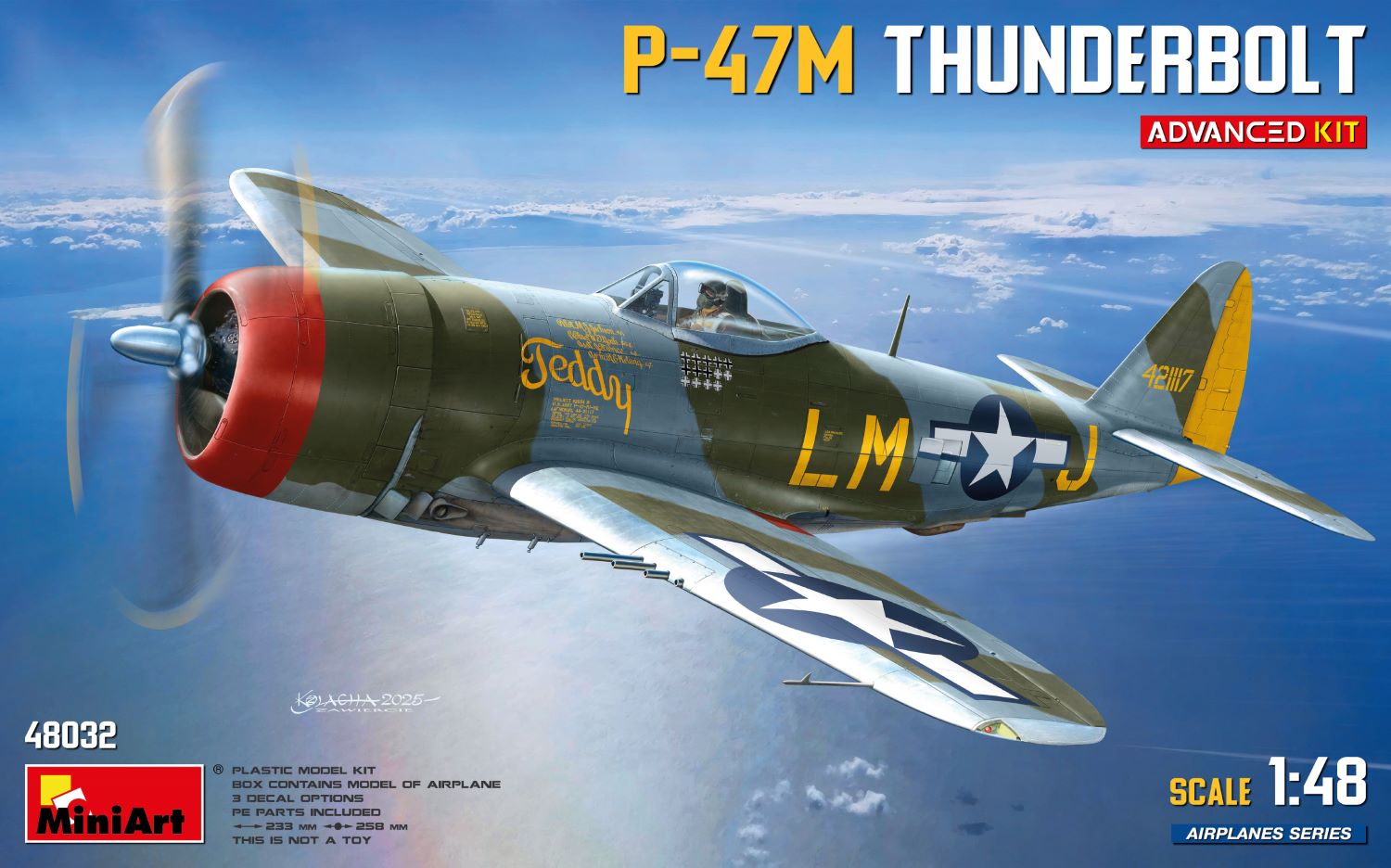 P-47M Thunderbolt - ADVANCED 1/48