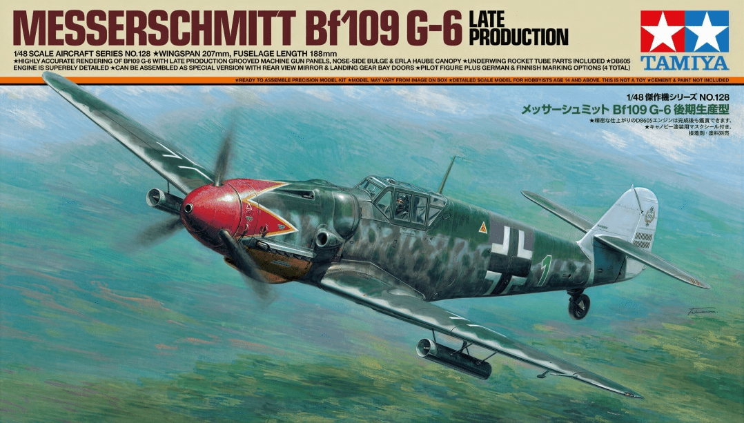 Messerschmitt Bf109 G-6 Late Production 1/48 – Obrázok 1