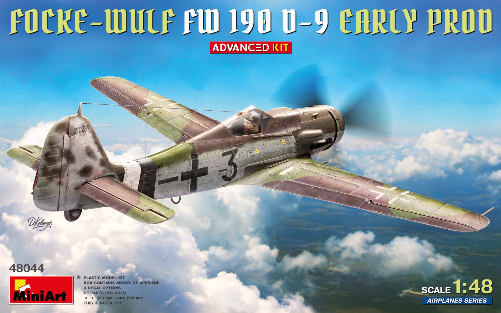 Focke-Wulf FW 190D-9 EARLY PROD. ADVANCED 1/48