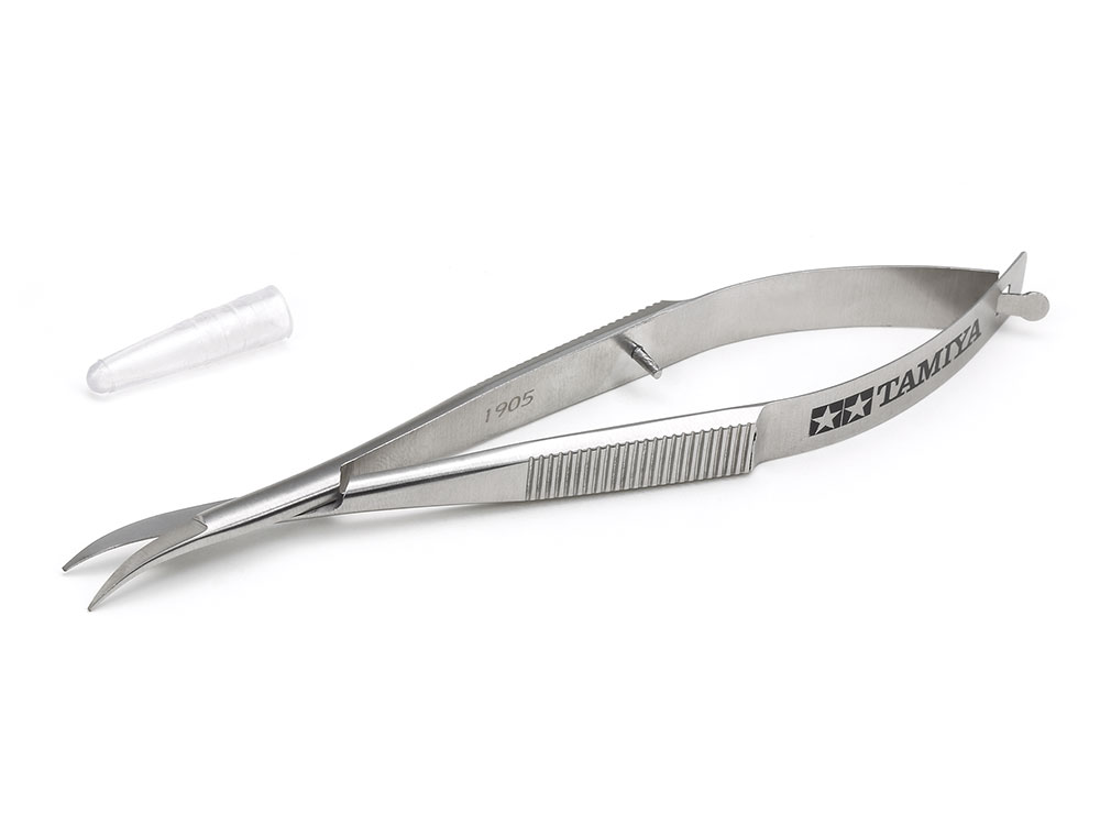 Mini 4WD Curved Scissors (for Polycarbonate Bodies)