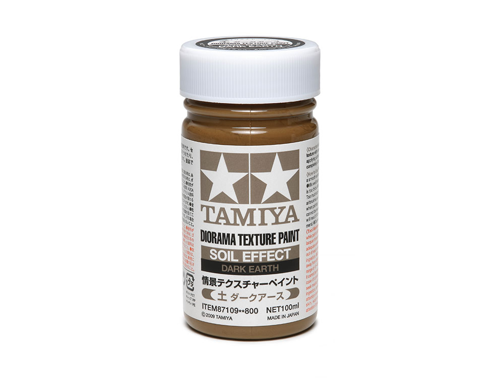 Diorama Texture Paint (SOIL EFFECT, DARK EARTH) 100ml