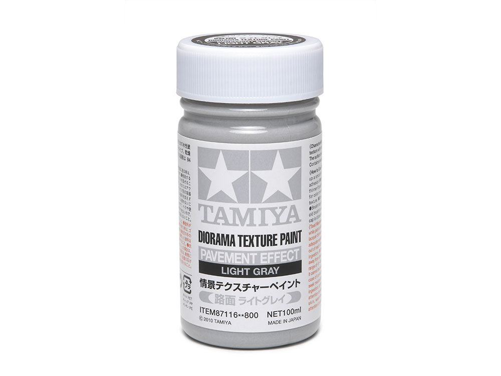 Diorama Texture Paint (PAVEMENT EFFECT, LIGHT GRAY) 100ml