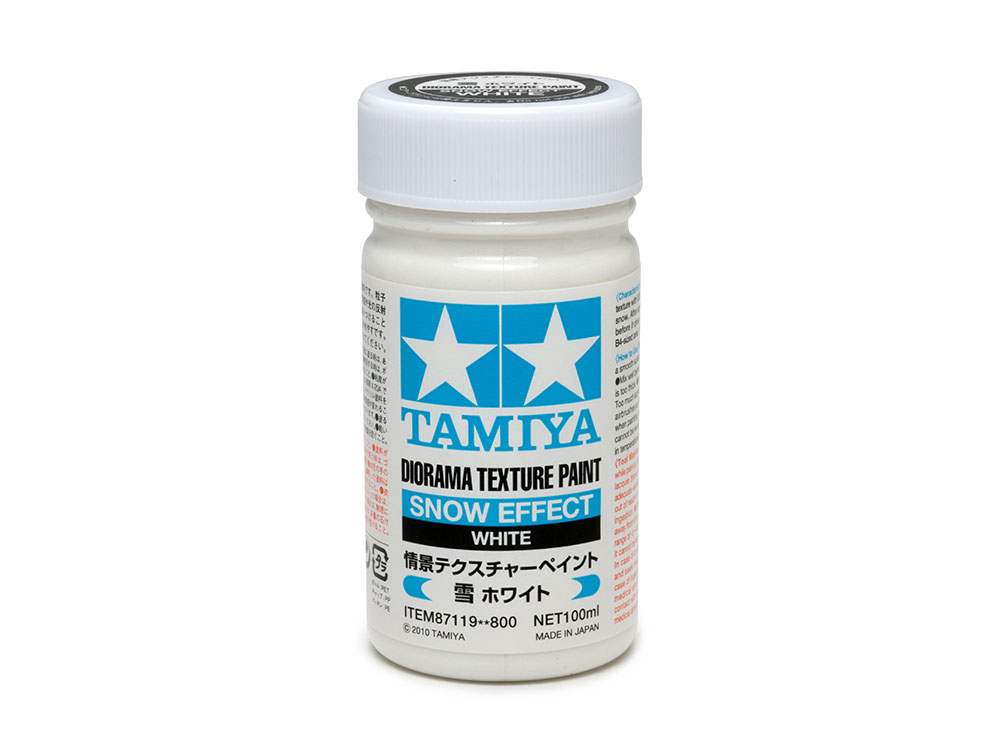 Diorama Texture Paint (SNOW EFFECT, WHITE) 100ml
