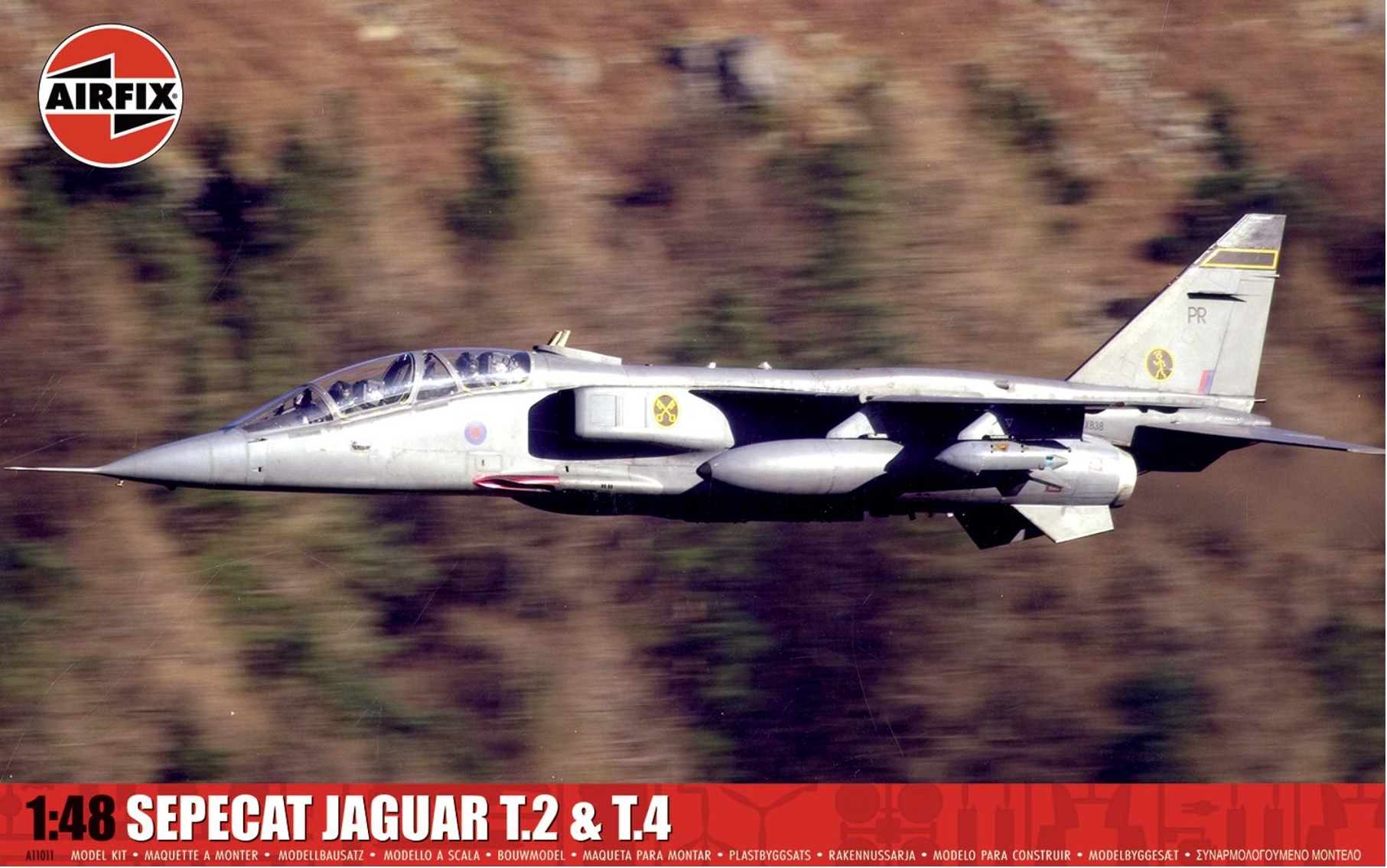 SEPECAT Jaguar T.2 & T.4 1/48