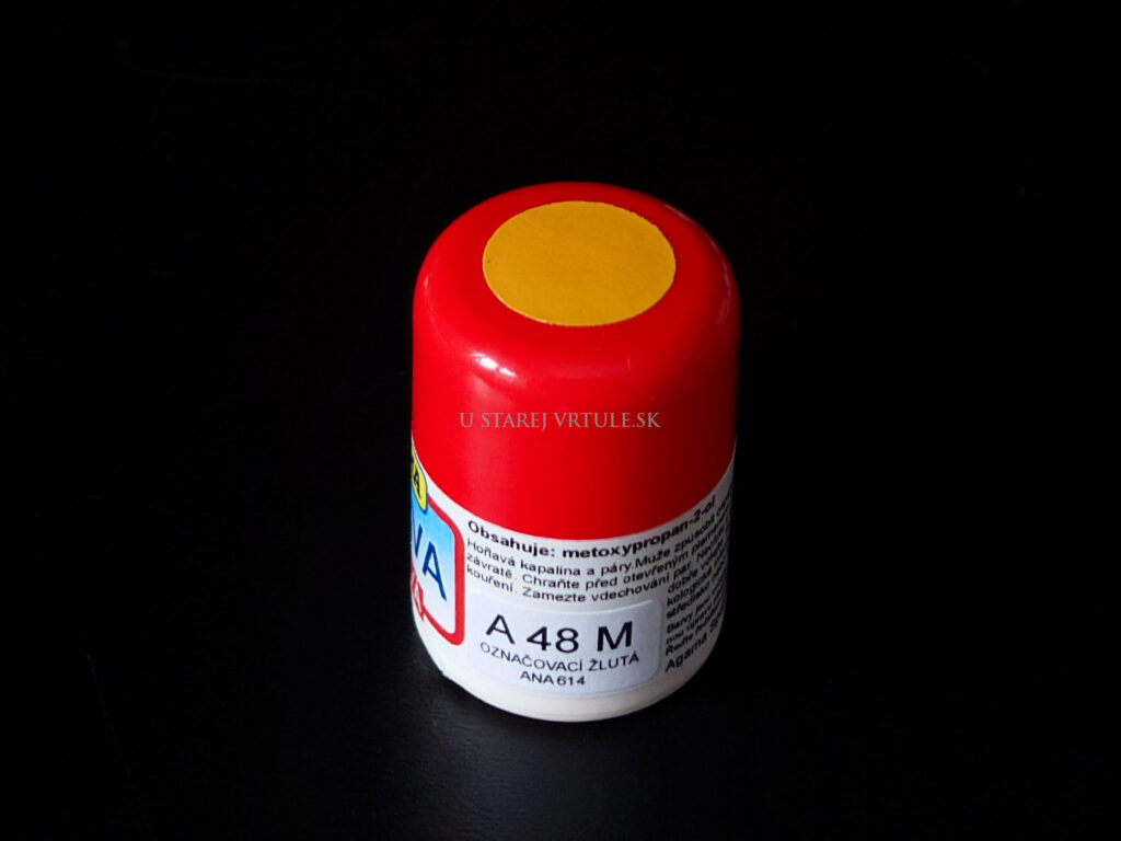 Agama Alcohol Based Color – A48 Matt MARKING YELLOW ANA 614