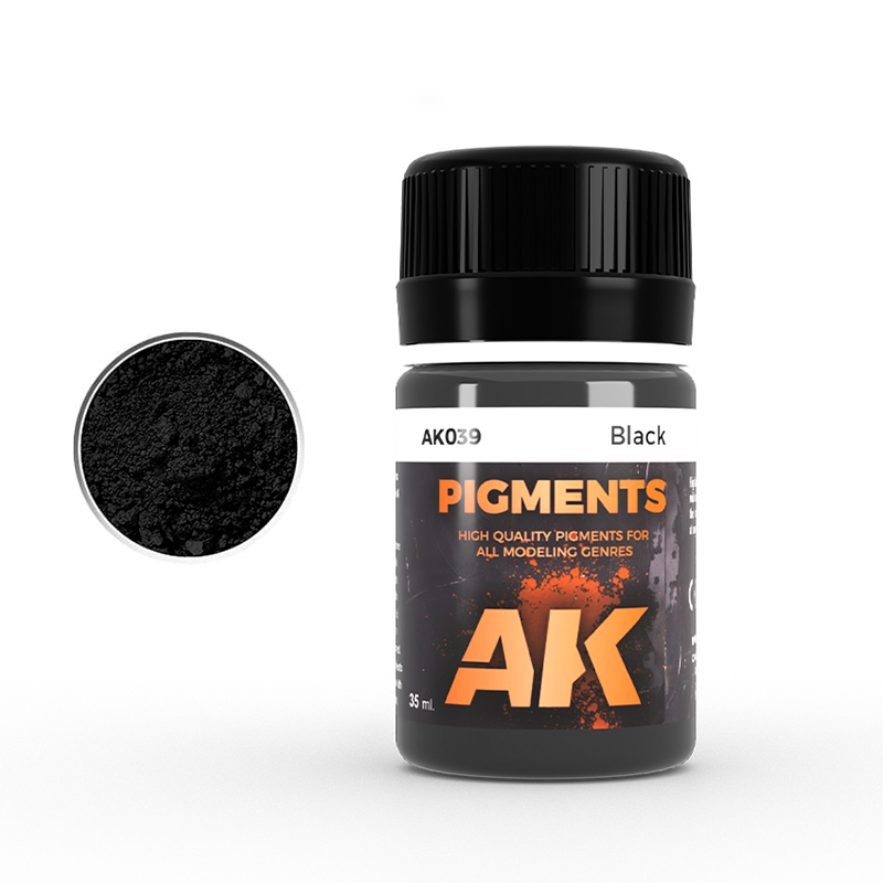AK BLACK PIGMENT