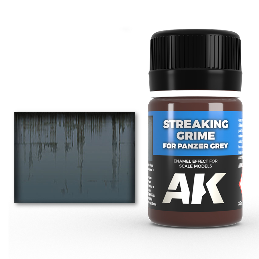 AK Streaking Grime for Panzer Grey