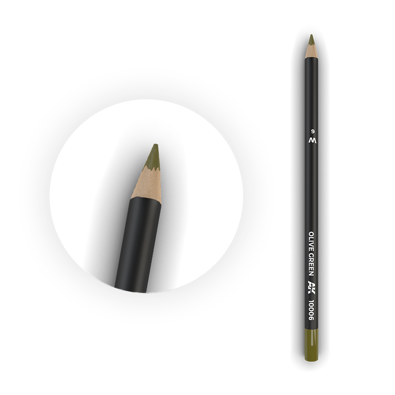 Weathering Pencil - OLIVE GREEN