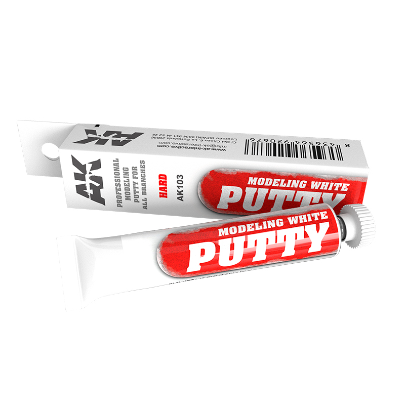 AK MODELING WHITE PUTTY