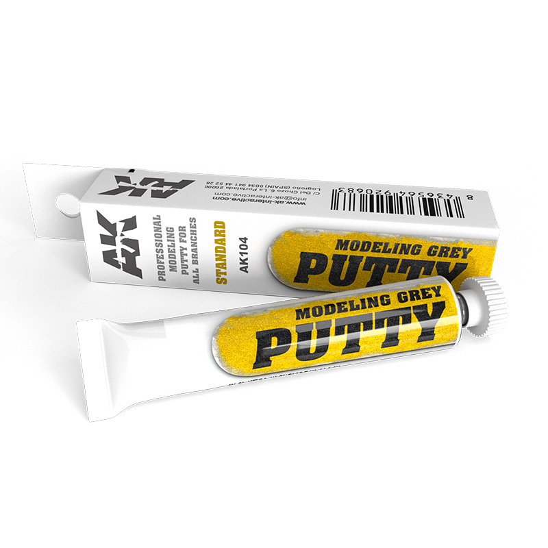 AK MODELING Grey PUTTY Standard
