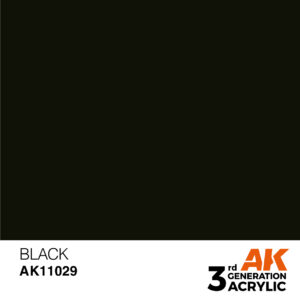 AK 3rd Acrylic BLACK – Obrázok 2