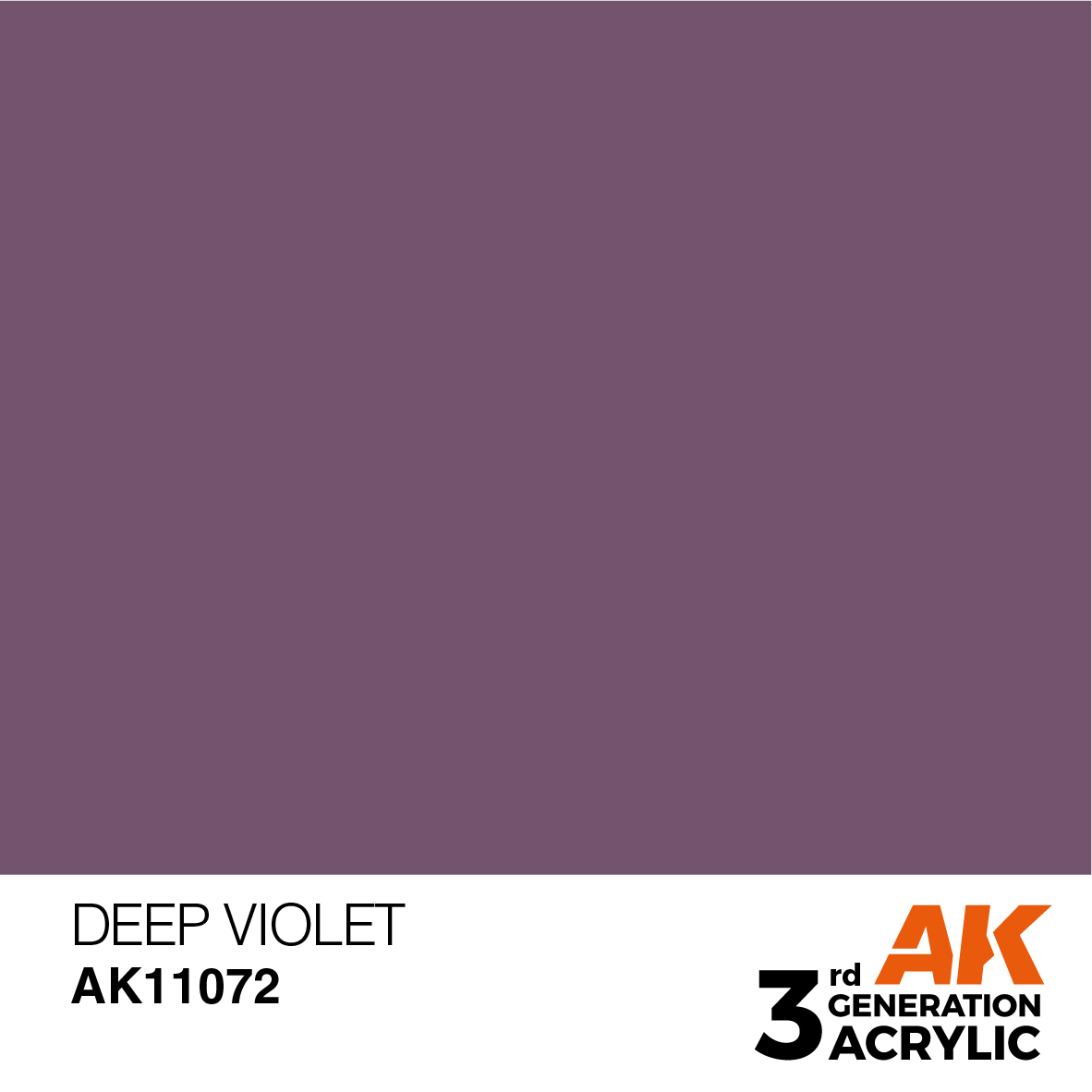 AK 3rd Acrylic DEEP VIOLET