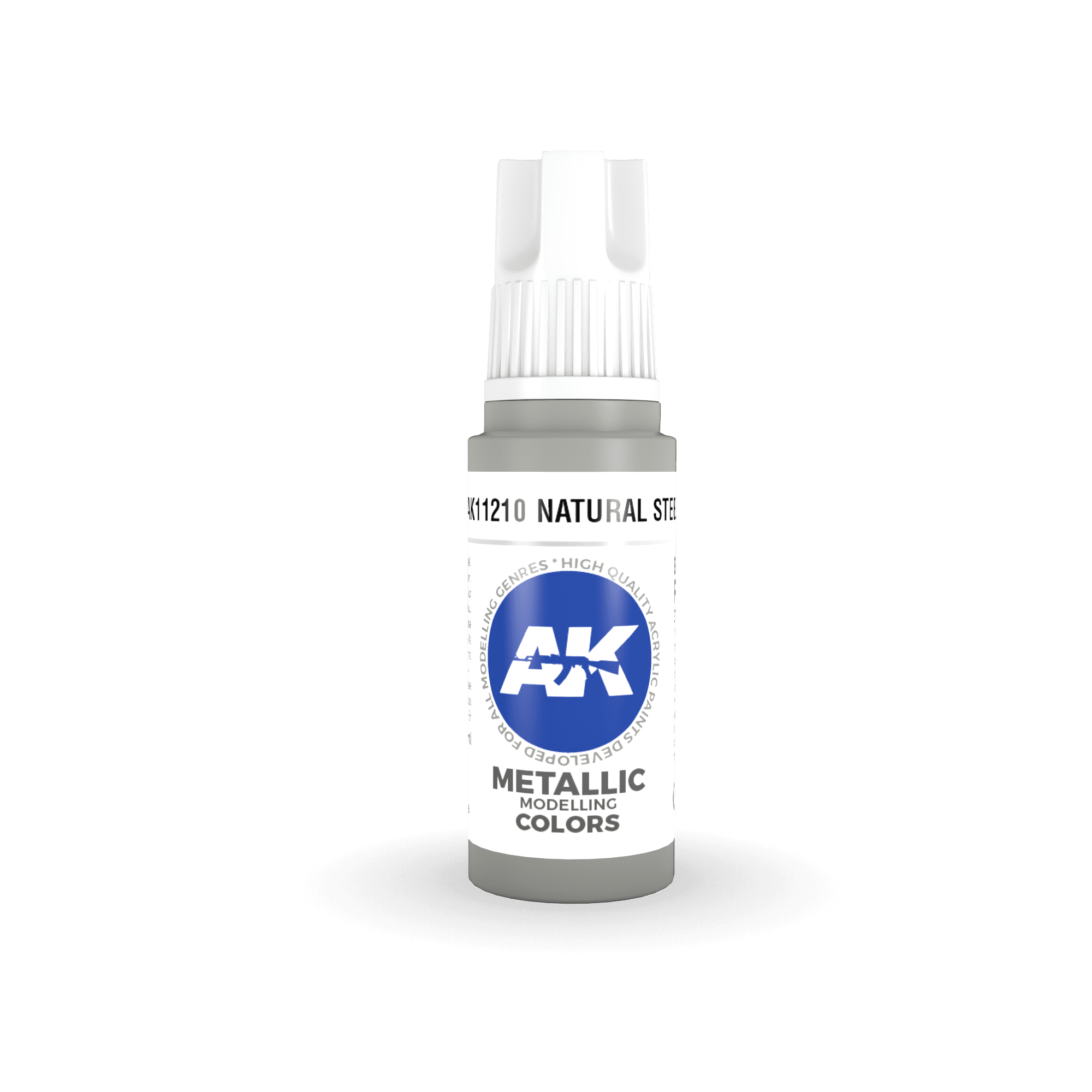 AK 3rd Acrylic Metallic NATURAL STEEL