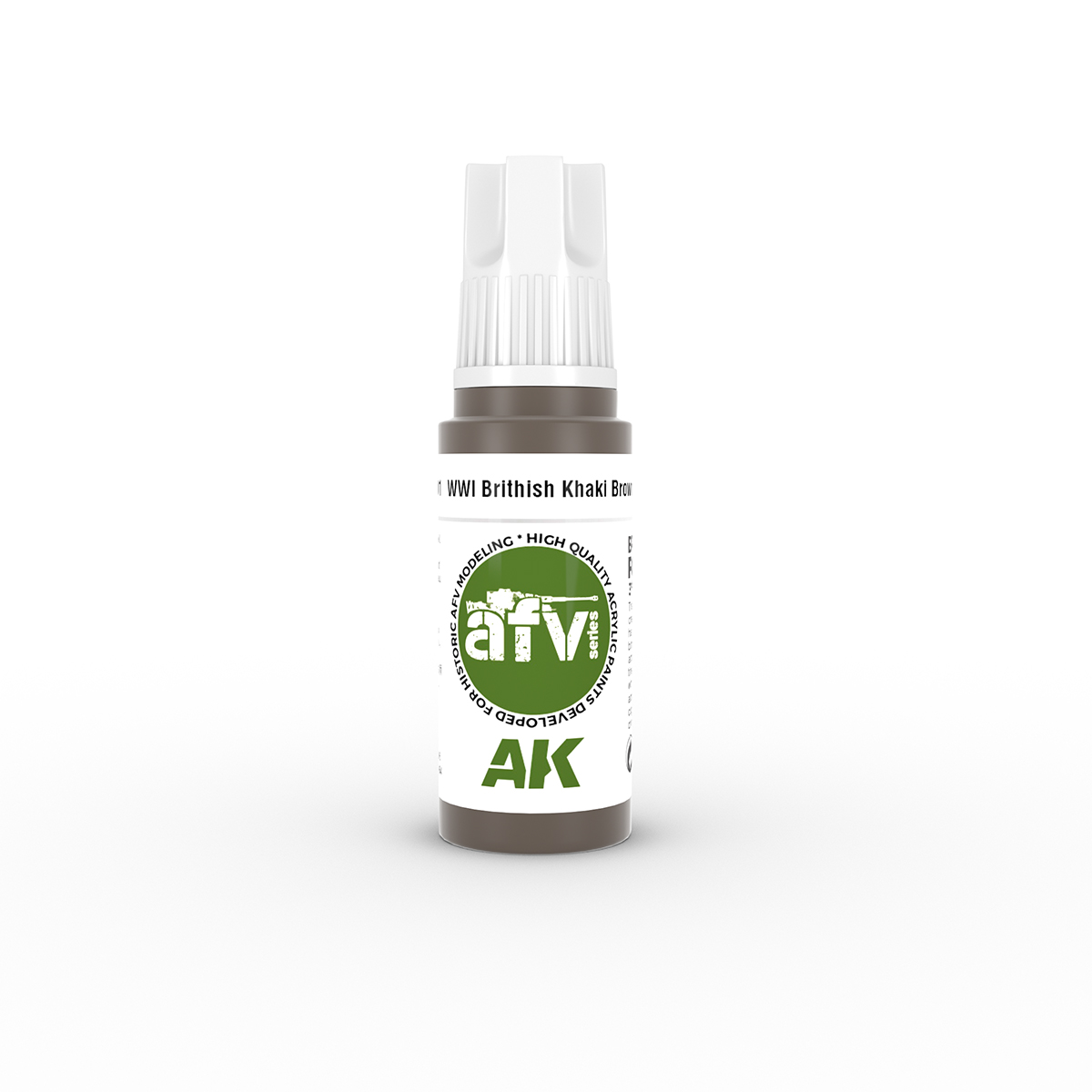 AK 3rd Acrylic WWI BRITISH KHAKI BROWN BASE